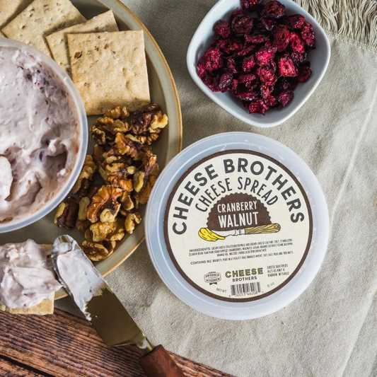 Cheese Brothers: Cranberry Walnut Cheese Spread