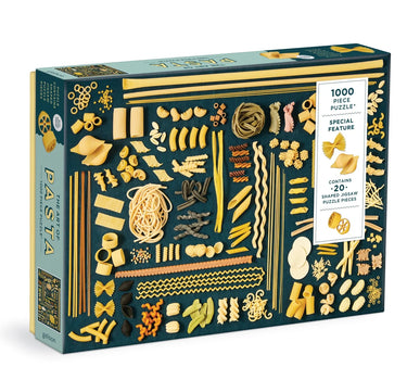 the art of pasta 1000 piece puzzle with shaped pieces