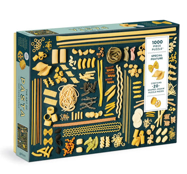 the art of pasta 1000 piece puzzle with shaped pieces
