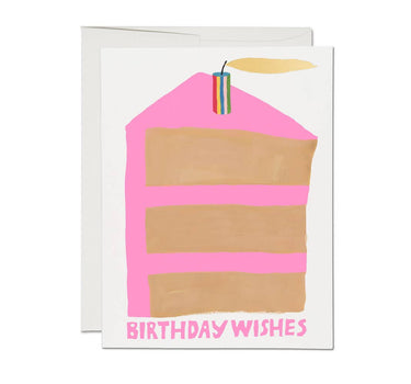 Piece of Cake Birthday greeting card