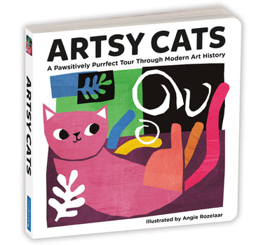 artsy cats board book
