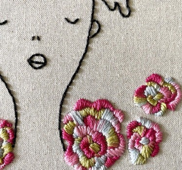chris davis illustration embroidery III
