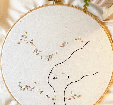 chris davis illustration embroidery IV