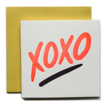 Xoxo Tiny Card