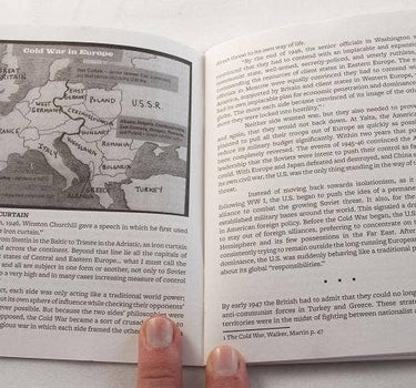 cold war: simple history series zine #10