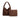 johanna tobacco suede vegan shoulder bag