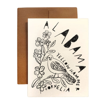 Alabama Yellowhammer Card