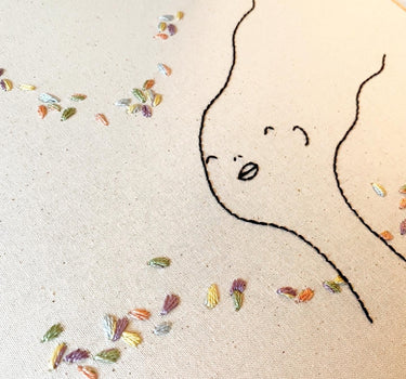 chris davis illustration embroidery IV
