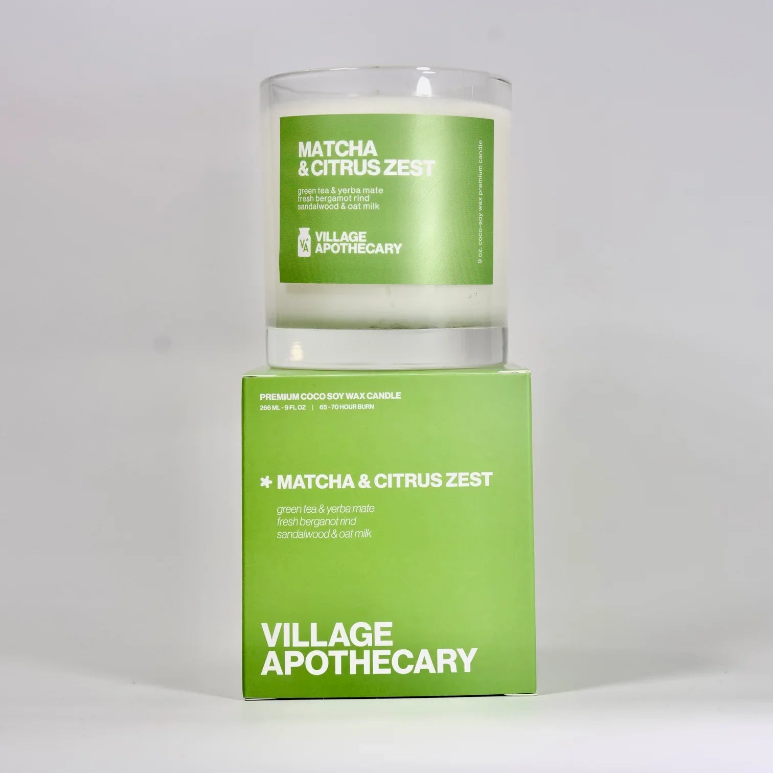 Village Apothecary Matcha + Citrus Zest Candle - Thumbnail 4