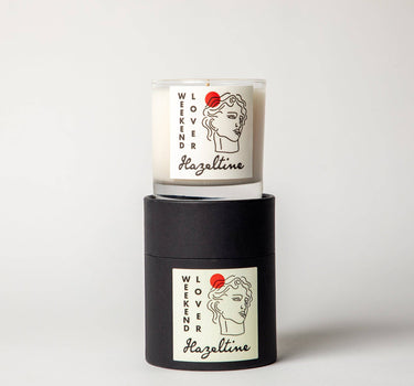 weekend lover candle