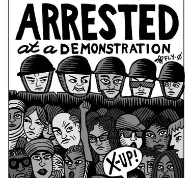 how not to get arrested at a demonstration (zine)
