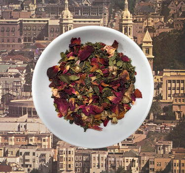 Double Mint Rose Loose Tea