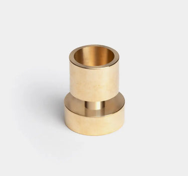 solid brass candle holder