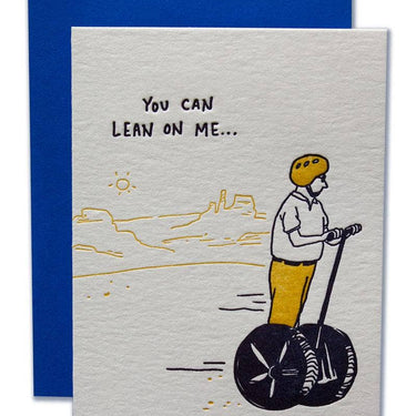 Lean On Me Card