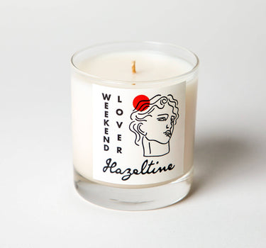 weekend lover candle